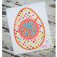 Easter Egg Monogram Applique | Machine Embroidery Designs by JuJu
