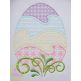 Itch 2 Stitch Easter Egg Motif Digital Embroidery Machine Designs by JuJu