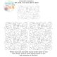 Easter Eggs End-to-End Quilting | Machine Embroidery Designs by JuJu