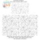 Easter Lilies End-to-End Quilting | Machine Embroidery Designs by JuJu