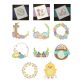 Easter Monogram Frames Machine Embroidery Designs By JuJu