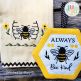 Bee Kitchen Set by Oma's Place | Machine Embroidery Designs by JuJu