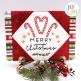 Inspirational Christmas Mug Rug - Candy Cane by Oma's Place | Machine Embroidery Designs by JuJu