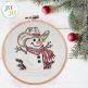 Country Western Christmas Embroidery Set