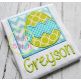 Easter Egg Box 2 Applique | Machine Embroidery Designs by JuJu