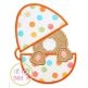 Bunny Egg Applique | Machine Embroidery Designs by JuJu