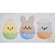 Egg Shaped Trio Boy Sketch Embroidery | Machine Embroidery Designs by JuJu