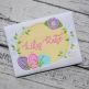 Itch 2 Stitch Egg Trio Frame Applique Digital Embroidery Machine Designs by JuJu