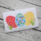 Itch 2 Stitch Egg Trio in Grass Digital Embroidery Machine Designs by JuJu