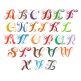 Elegant Curly Monogram Alphabet Applique Machine Embroidery Designs by JuJu 