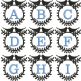 Elegant Birds Monogram