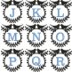 Elegant Birds Monogram