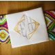 Elegant Swirls Diamond Monogram Machine Embroidery Designs by JuJu