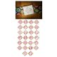 Elegant Swirls Diamond Monogram Machine Embroidery Designs by JuJu