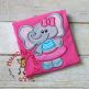Summer Elephant Girl | Machine Embroidery Designs by JuJu