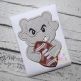 Elephant Football Mascot Applique | Machine Embroidery Designs by JuJu