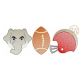 Elephant Football Trio Sketch Embroidery | Machine Embroidery Designs by JuJu