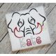 Elephant Mascot Embroidery | Machine Embroidery Designs by JuJu
