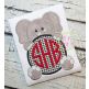 Elephant Mascot Monogram Peeker Applique | Machine Embroidery Designs by JuJu
