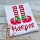 Elf Legs Applique | Machine Embroidery Designs by JuJu
