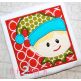Elf Box Boy Applique | Machine Embroidery Designs by JuJu