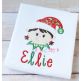 Elf Face Girl Applique | Machine Embroidery Designs by JuJu