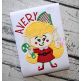 Elf Twin Girl Applique | Machine Embroidery Designs by JuJu