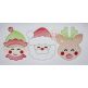 Elf Santa Deer Trio Boy Sketch Embroidery | Machine Embroidery Designs by JuJu