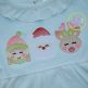 Elf Santa Deer Trio Girl Sketch Embroidery | Machine Embroidery Designs by JuJu