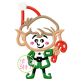 Elf Twin Boy Applique | Machine Embroidery Designs by JuJu