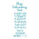 Eliza Embroidery Font Machine Embroidery Designs by JuJu