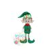Elvin The Elf In The Hoop | Machine Embroidery Designs by JuJu