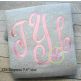 Empress Large Monogram Embroidery Font | Machine Embroidery Designs by JuJu