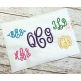 Empress Monogram Embroidery Font | Machine Embroidery Designs by JuJu