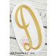 Empress Large Monogram Embroidery Font | Machine Embroidery Designs by JuJu