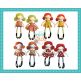 Isabella Doll | Machine Embroidery Designs by JuJu