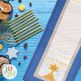 In The Hoop Modular Hanukkah Table Runner Project | Machine Embroidery Designs by JuJu
