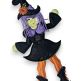 ITH Wanda Witch Wall Hanging | Machine Embroidery Designs by JuJu	