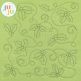 Holly Leaves Berries Quilting Backdrops Design | Machine Embroidery Designs by JuJu