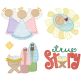 Nativity Christmas Applique Bean Stitch 1 Embroidery Set | Machine Embroidery Designs by JuJu