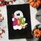 Halloween Friends Satin Applique | Machine Embroidery Designs by JuJu