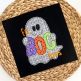 Halloween Friends Bean Stitch Applique | Machine Embroidery Designs by JuJu