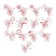 Fanciful Fairies Redwork Machine Embroidery Designs by JuJu