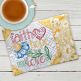 ITH Faith Hope Love Mug Rug | Machine Embroidery Designs by JuJu