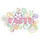 Itch 2 Stitch Faith Doodle Digital Embroidery Machine Designs by JuJu