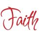 Faith - Inspirational Words | Machine Embroidery Designs by JuJu