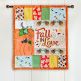 ITH Fall Petite Quilt Wall Hanging | Machine Embroidery Designs by JuJu
