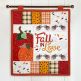 ITH Fall Petite Quilt Wall Hanging | Machine Embroidery Designs by JuJu