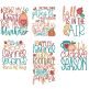 Fall Fun Word Art 1 Machine Embroidery Designs by JuJu
