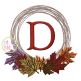 Fall Leaves Monogram Frame | Machine Embroidery Designs by JuJu